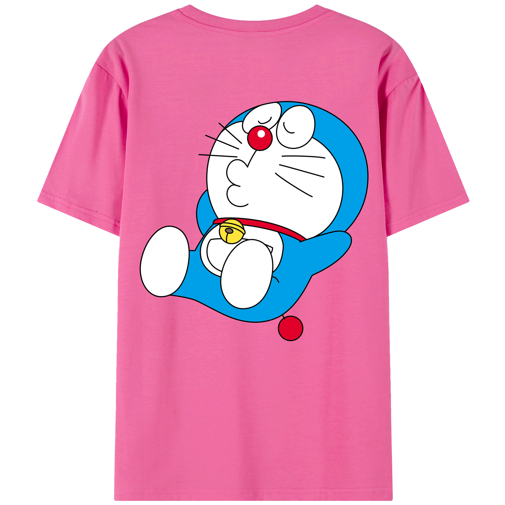 （画像用） ドラえもん Doraemon レディース半袖Tシャツ(バックプリント)
